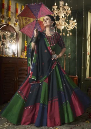 Festive Multicolor Saree – A Celebration of Culture, Color, and Craft