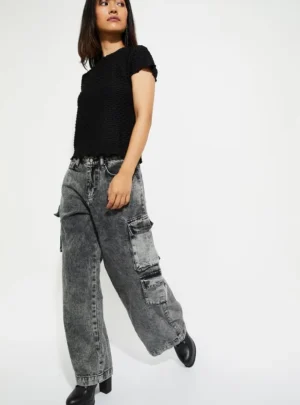 Grey Cargo Jeans – Streetwear Investment with High-Value Style Returns