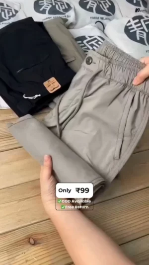 Premium Stretchable Men’s Casual Trousers – Everyday Smart Comfort