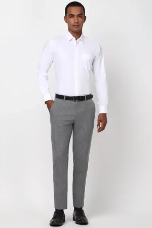 Elite White Formal Shirt – Crisp. Clean. Powerful.