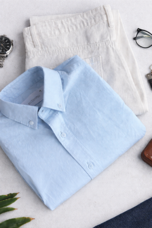 Men’s Casual Shirt & Trousers Combo – Classic Minimal Style Essential